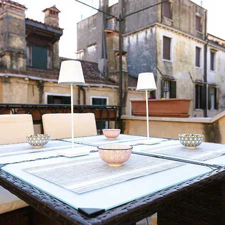 San Marco Luxury Loft With Terrace Apartment Venice